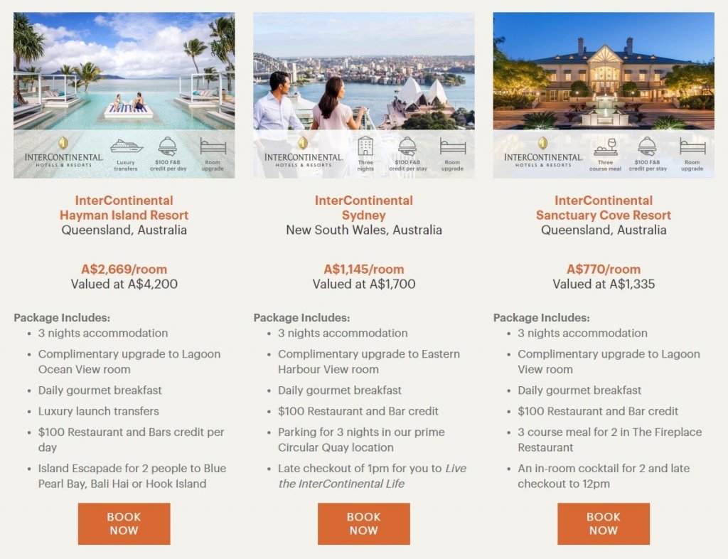 IHG launches all-inclusive holiday experiences