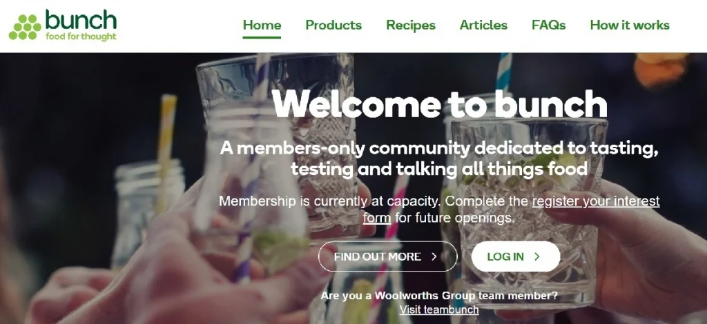 product testing australia woolworths bunch