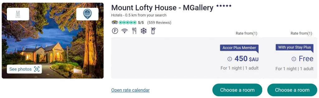 Mount Lofty House MGallery accorplus