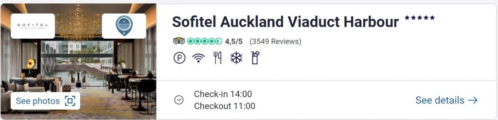 Sofitel Auckland Viaduct Harbour