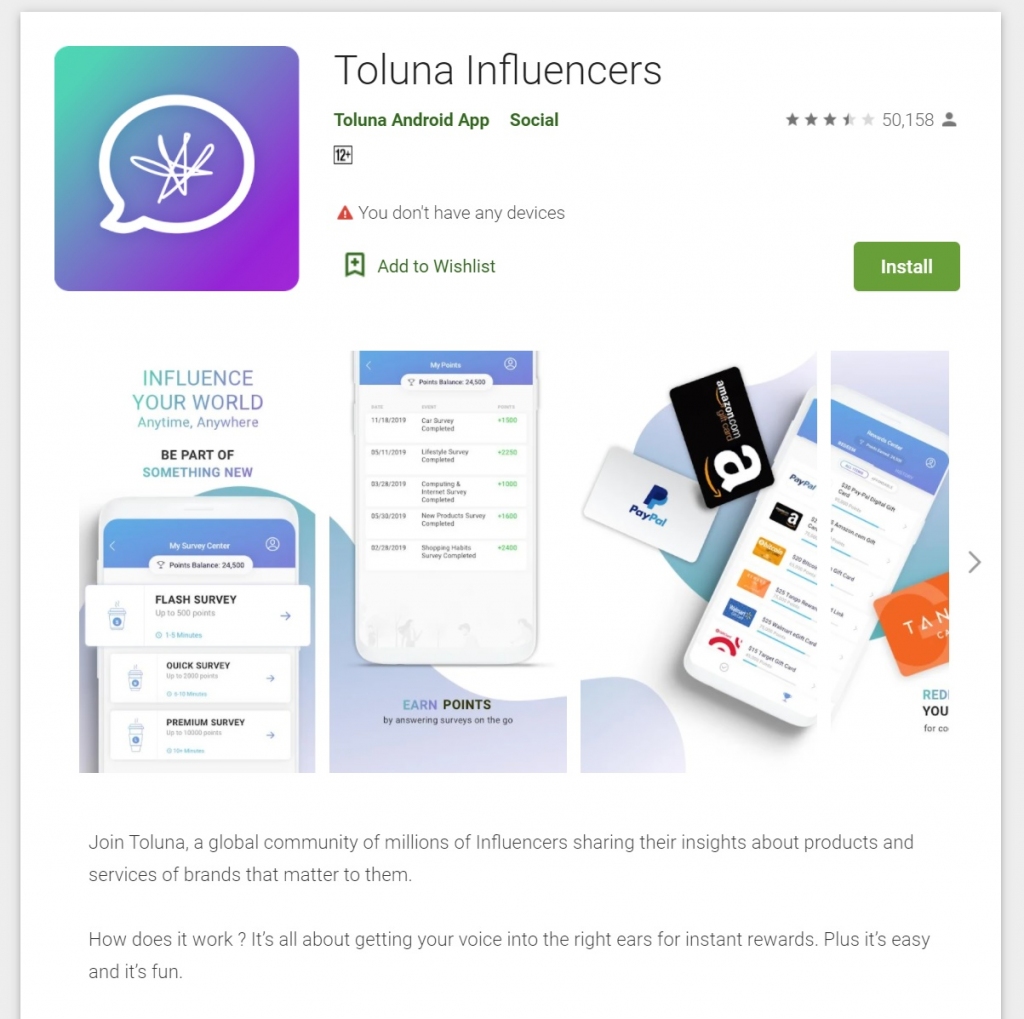toluna review australia mobile app