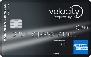american express platinum velocity frequent flyer credit card