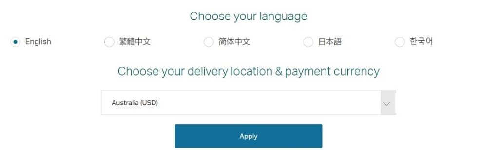 cathay pacific lifestyle awards choose your language