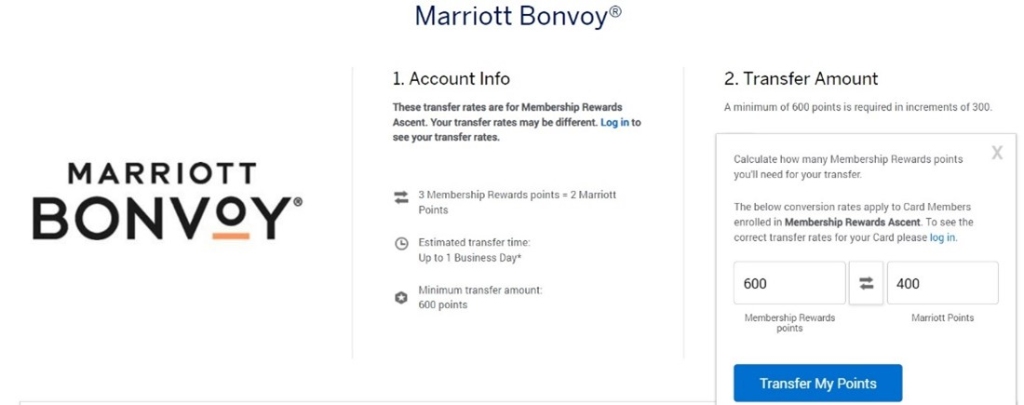 marriott bonvoy sign up screen