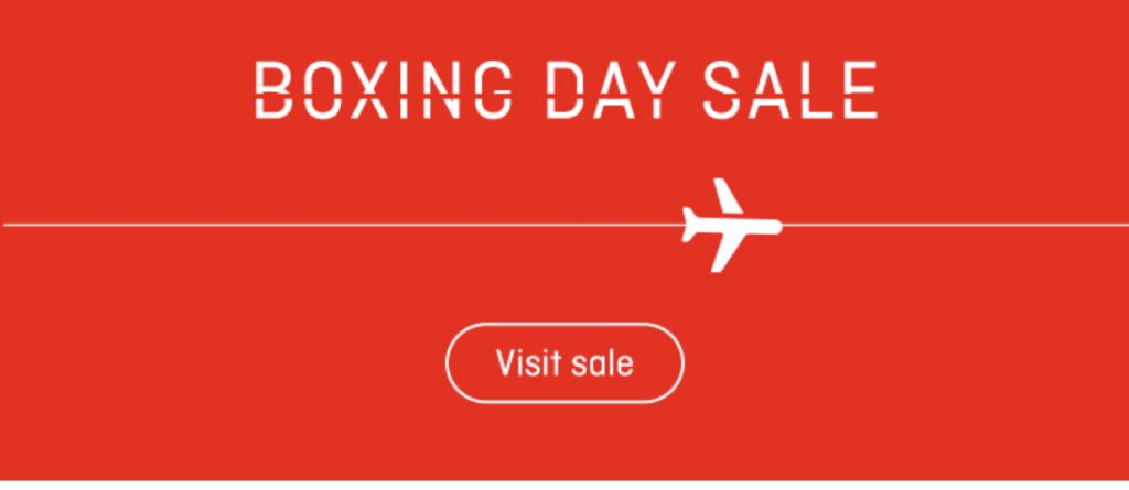 qantas boxing day sale