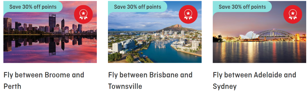 Qantas classic flight reward discount