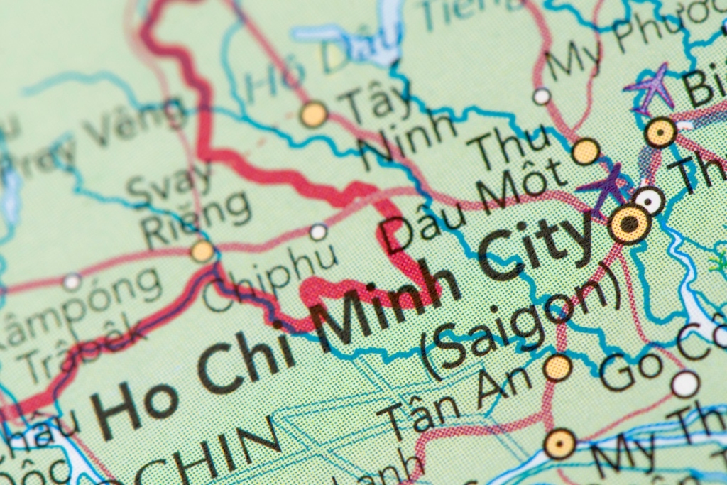 ho chi minh city map