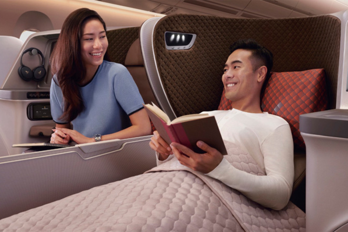 singapore airlines a350 business class image krisflyer spontaneous escapes image of people