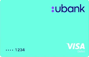 ubank spend account visa