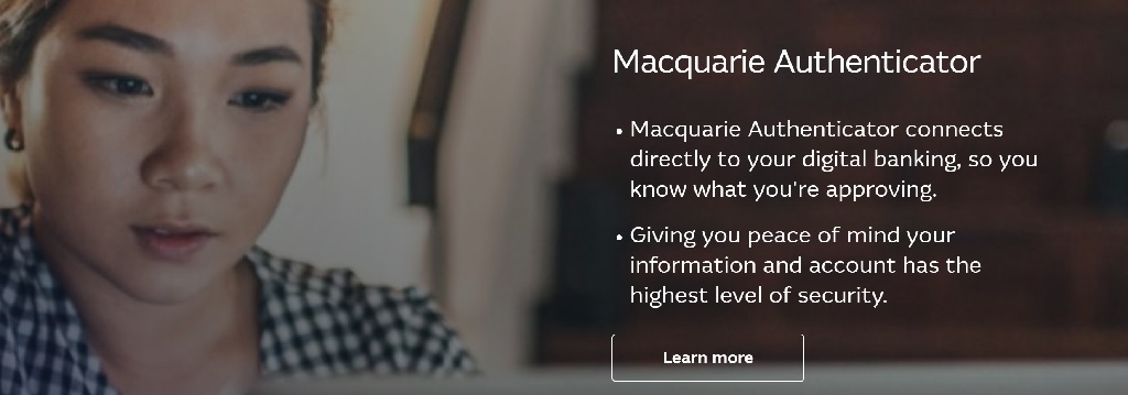 macquarie transaction account authenticator