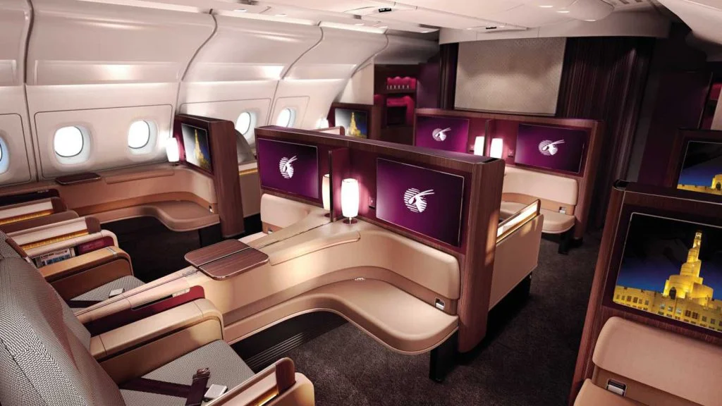 qatar airways first class