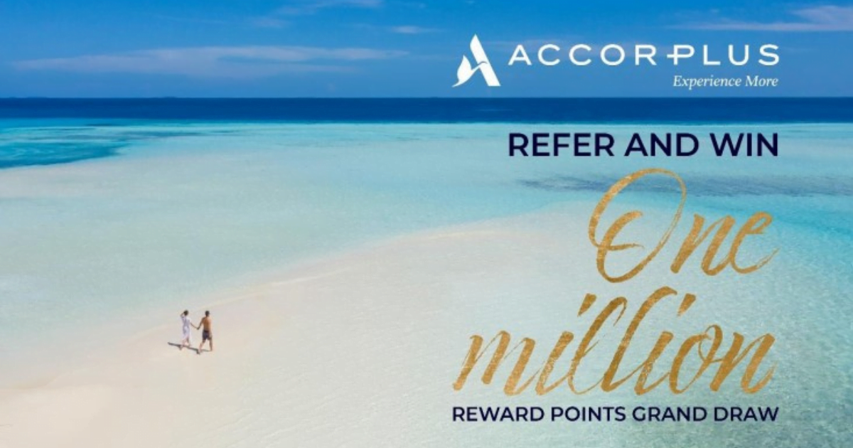 Last chance Accor Plus Referral 2,000 Reward Points Offer