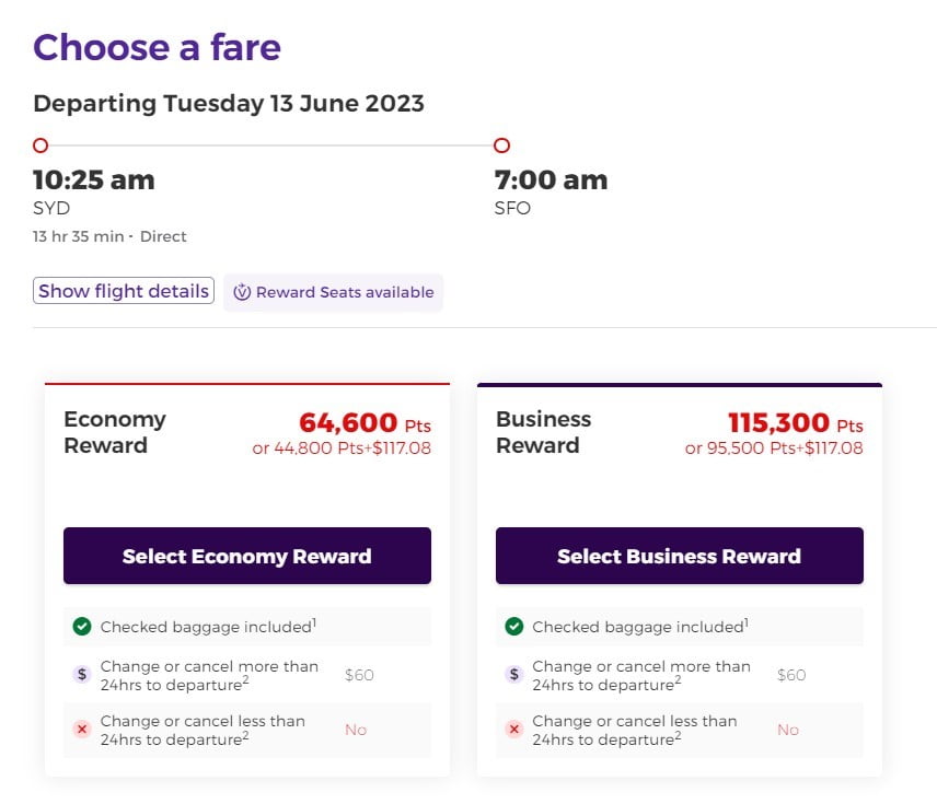 united airlines award availability with velocity points 2023