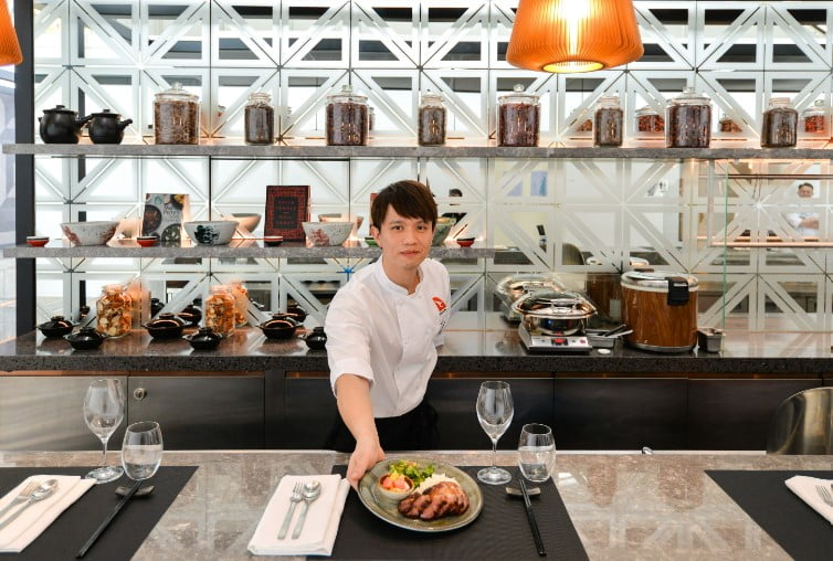 qantas-hong-kong-lounge-image6 qantas hong kong lounge kitchen
