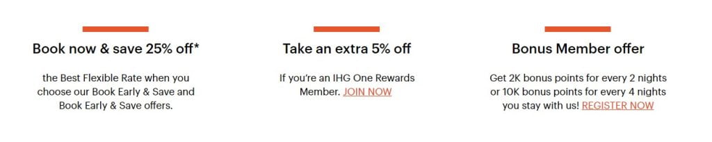 IHG One Rewards flash sale