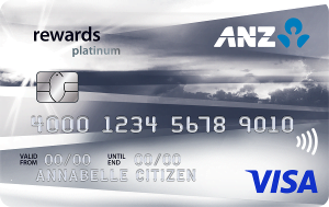 ANZ Rewards Platinum Visa 600x380