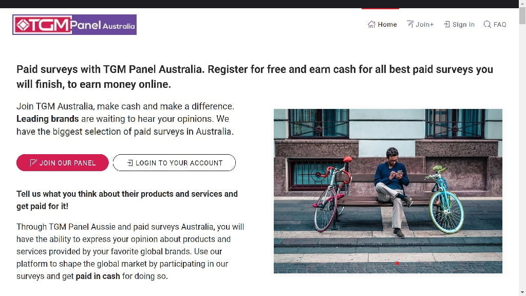 tgm panel australia screenshot