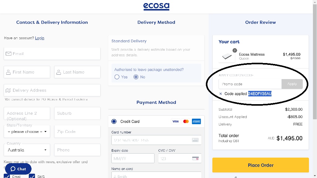 Ecosa Discount Code You’ll sleep well with these bargains!