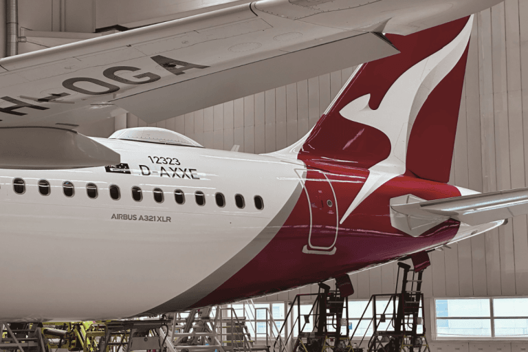 Untitled design - 2025-03-25T073452082 Qantas' first A321XLR at the Airbus factory in Hamburg