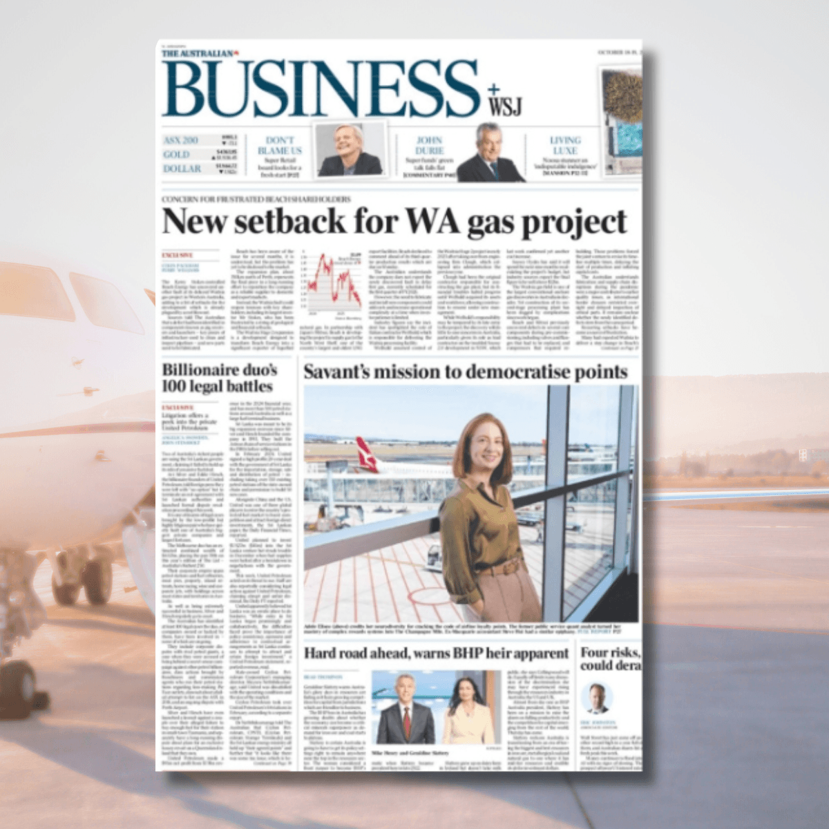 The Australian feature on Adele Eliseo, 17 Oct 2025