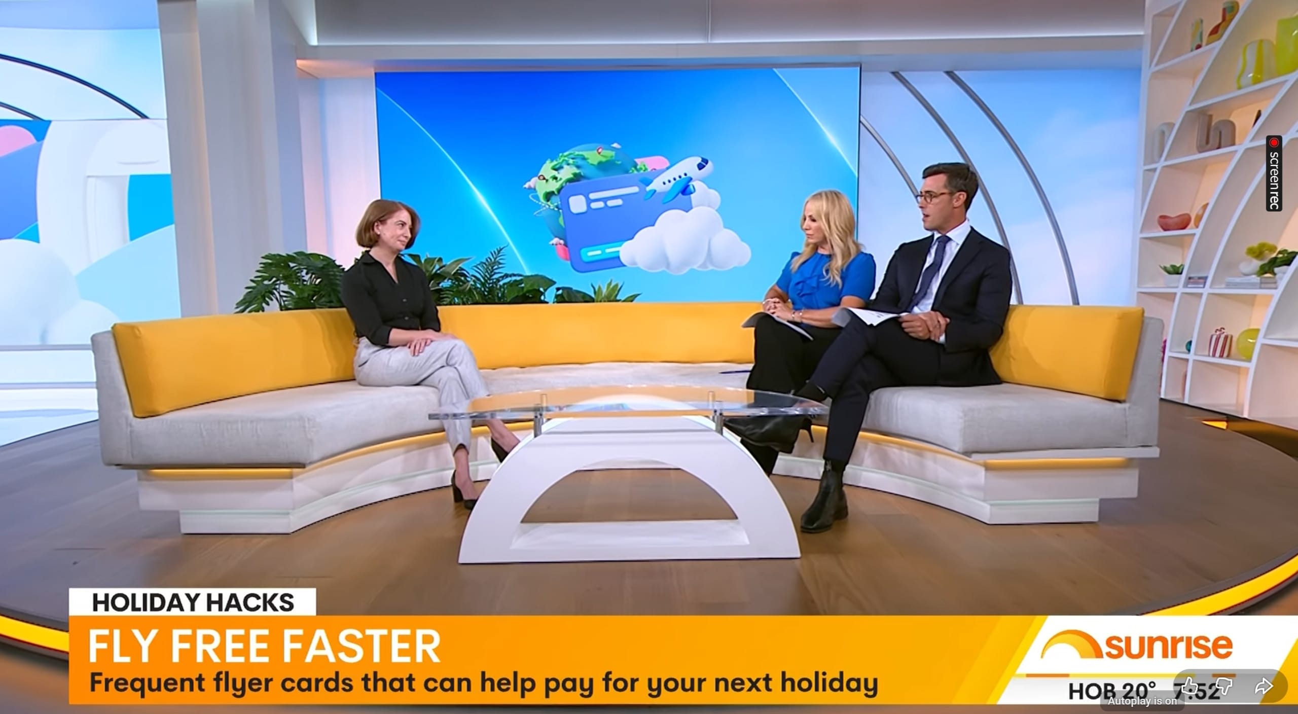 Adele Eliseo on Sunrise (thumbnail)