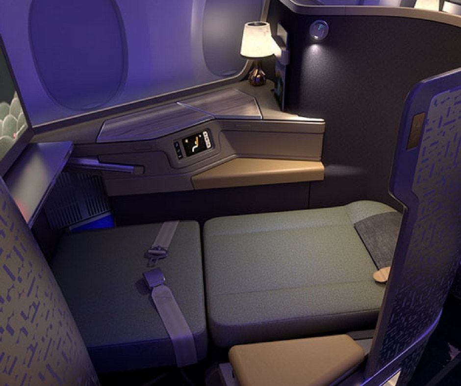 China Airlines A350 trans-Tasman Business Class