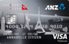 ANZ Frequent Flyer Platinum Qantas Visa ANZ Frequent Flyer Platinum Qantas Visa Credit Card