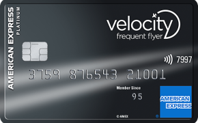 american express platinum velocity frequent flyer credit card