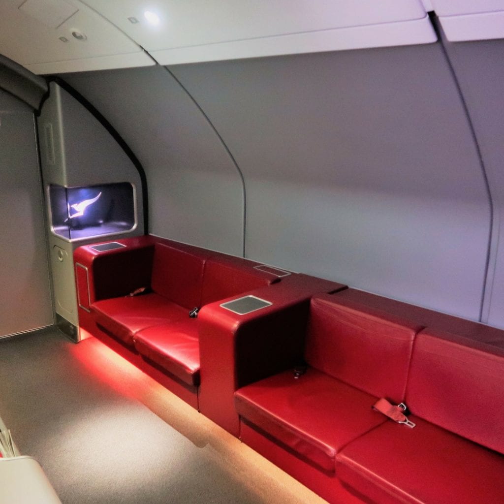 qantas a380 first class bathroom